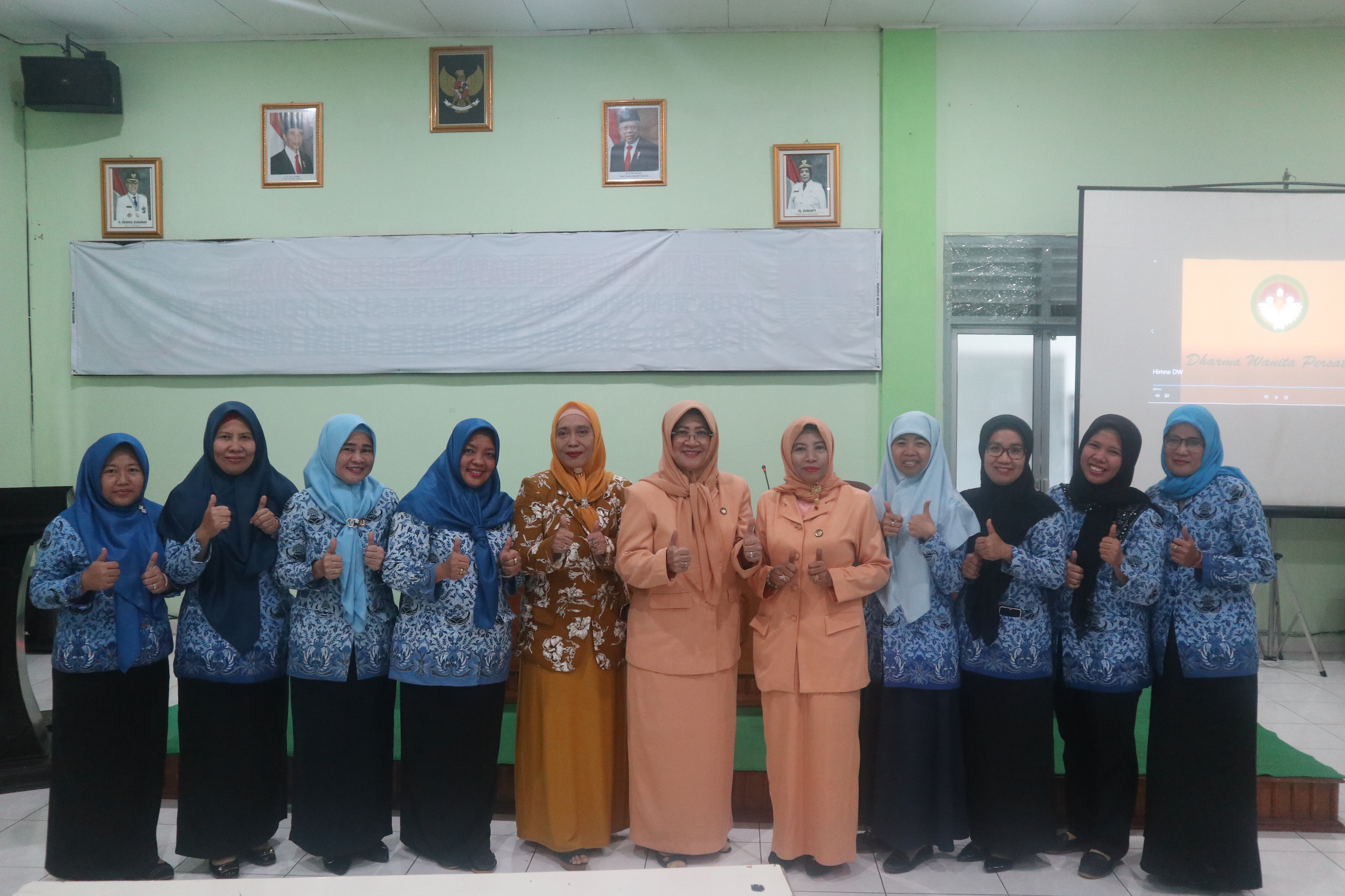 Kunjungan Kerja Penasehat Dharma Wanita Persatuan Kabupaten Musi Rawas